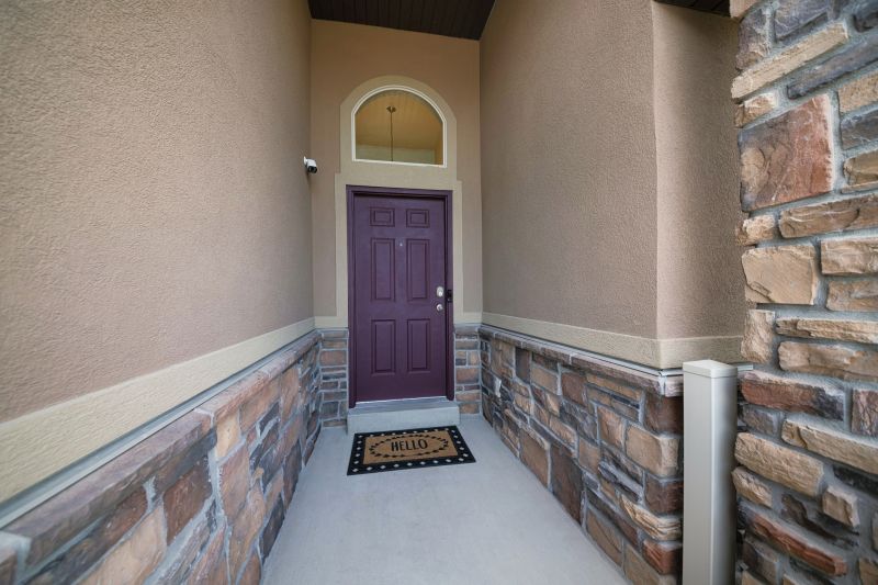 Front Door Staining Service