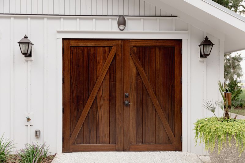 Front Door Staining Service