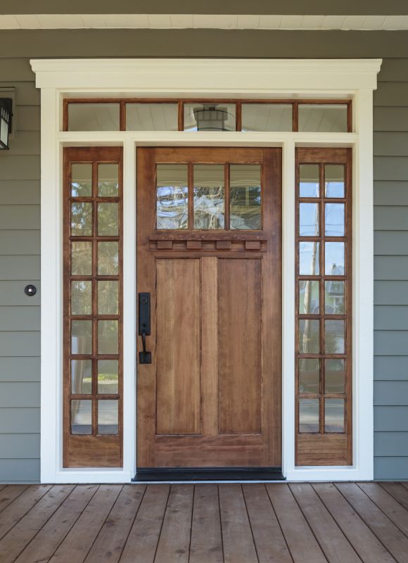 Front Door Staining Service