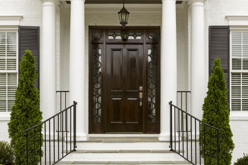 Elegant Stained Front Door