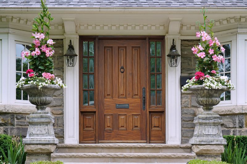Front Door Staining Service